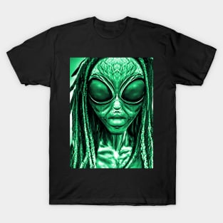 Planet X Aliens Sci-Fi NFT Collection T-Shirt